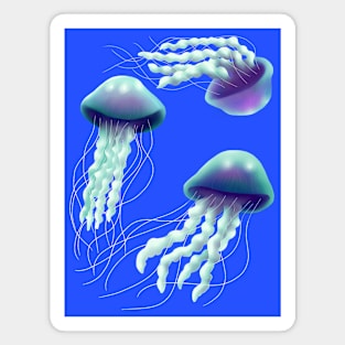 Whimsical Jellies Magnet